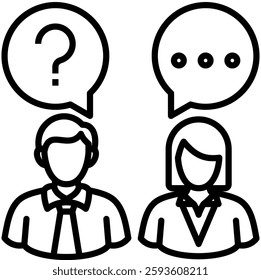 Faq Icon Element For Design