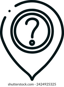 FAQ-Symbol für Hilfe, Fragen, Diskussion, Sprache, um Informationen über häufig gestellte Fragen zu erhalten Symbol für eine App oder Web-Design-Schnittstelle Vektor
