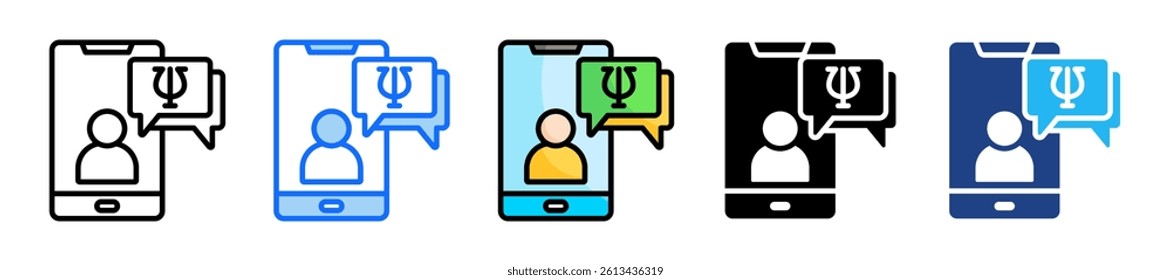 Faq Icon Set Multiple Style Collection