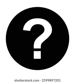 FAQ icon set. Question mark outline icon. Vector icon isolated on white background. Question mark icon. vector design eps 888.
