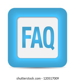 faq icon. vector