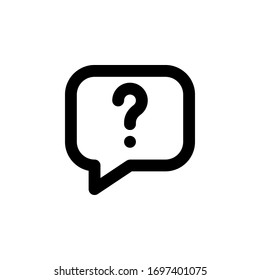 FAQ icon vector for any purposes