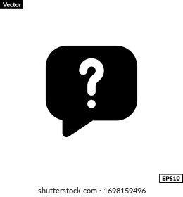 FAQ icon vector for any purposes