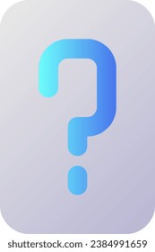 FAQ pixel perfect flat gradient two-color ui icon. Frequently asked questions. Information inquiry. Simple filled pictogram. GUI, UX design for mobile application. Vector isolated RGB illustration