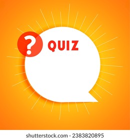FAQ query sign background with empty chat box design vector