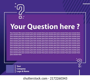 2,697 Faqs poster Images, Stock Photos & Vectors | Shutterstock