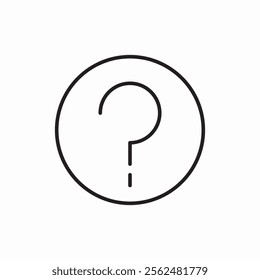 faq question mark icon sign vector