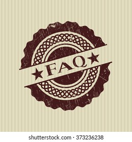 FAQ rubber texture