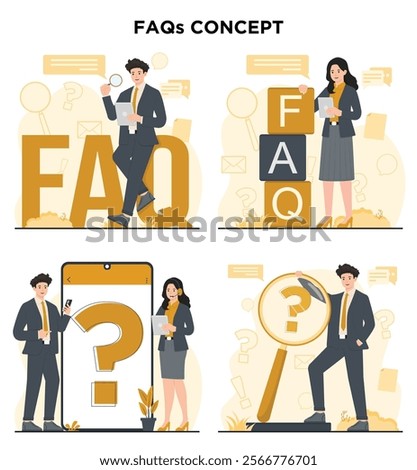 FAQ section providing answers to common questions, helping users find quick solutions