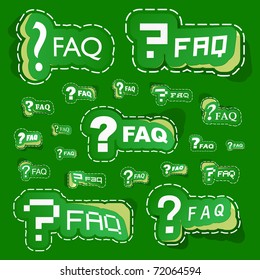 FAQ sticker collection. Great collection.
