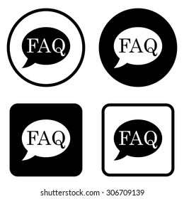 FAQ - vector icon