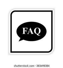 FAQ -  vector icon