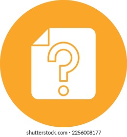 Icono vector Faq. Se puede usar para imprimir, móviles y aplicaciones web.