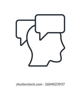 faqs icons isolated on White Background. Flat style design
