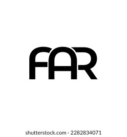 FAR initial letter monogram logo