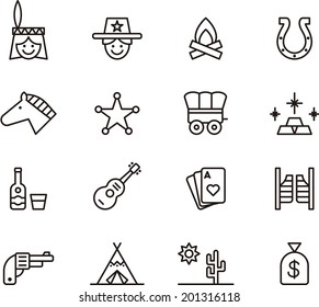 Far West icons