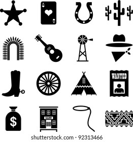 Far West pictograms