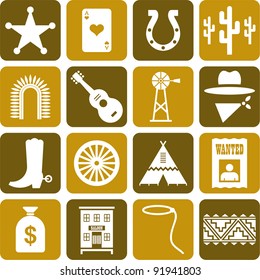 Far West's pictograms