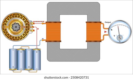 A lei de Faraday é uma lei do eletromagnetismo prevendo como um campo magnético irá interagir com um circuito elétrico para produzir uma força eletromotriz.