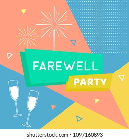 Farewell Party Illustration