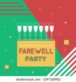 Farewell Party Illustration