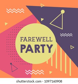 Farewell Party Illustration