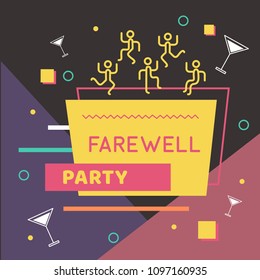 Farewell Party Illustration