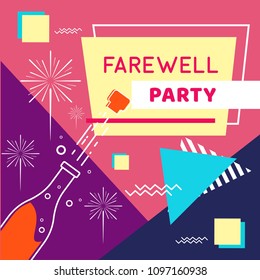 Farewell Party Illustration