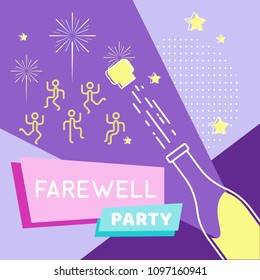 Farewell Party Illustration