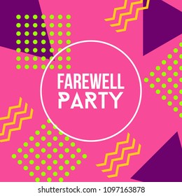 Farewell Party Illustration