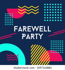 Farewell Party Illustration