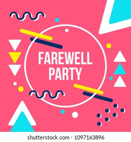 Farewell Party Illustration