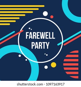 Farewell Party Illustration