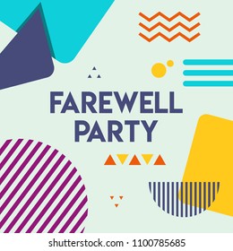 Farewell Party Illustration