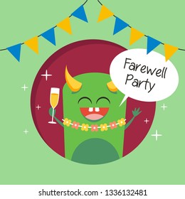 Farewell Party Illustration