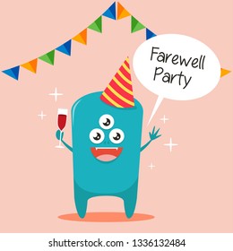 Farewell Party Illustration