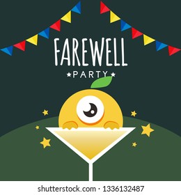 Farewell Party Illustration