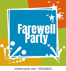 farewell party illustration