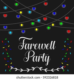 farewell party illustration