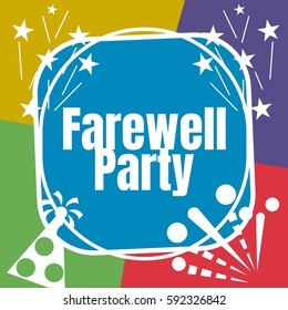 farewell party illustration