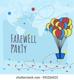 farewell party illustration