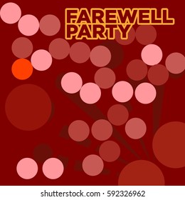 farewell party illustration