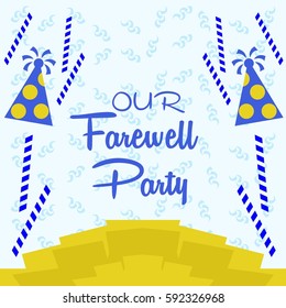 farewell party illustration