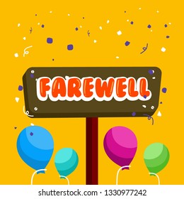 Farewell Card Stock Illustrations, Images & Vectors | Shutterstock