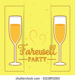 Farewell Party Illustration Design