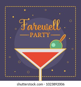 Farewell Party Illustration Design