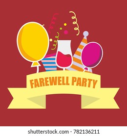 Farewell Party Illustration Vector