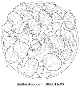 Food Coloring Pages High Res Stock Images Shutterstock