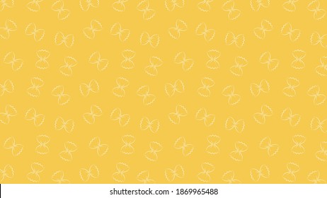 Papel pintado con motivos de pasta fértil. Símbolo de doodle de pasta fértil.