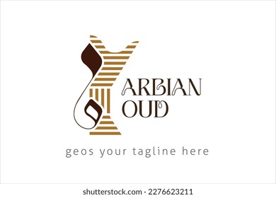 Farhan Arabian oud logo vector